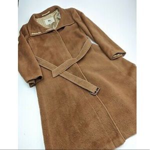 Authentic Burberry Alpaca camel coat